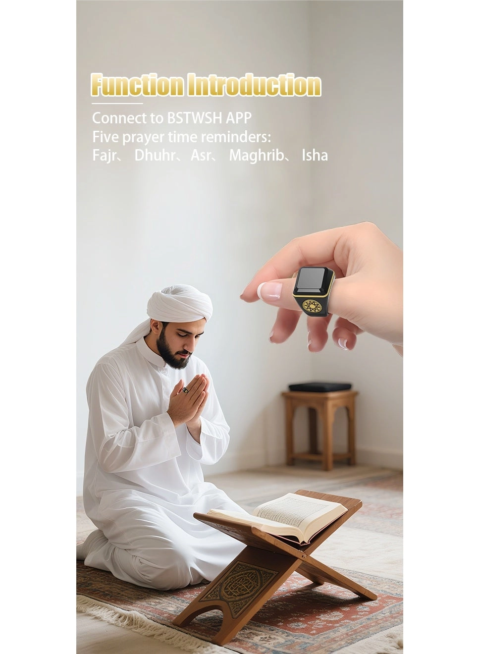 Tasbih Zikr Smart Ring