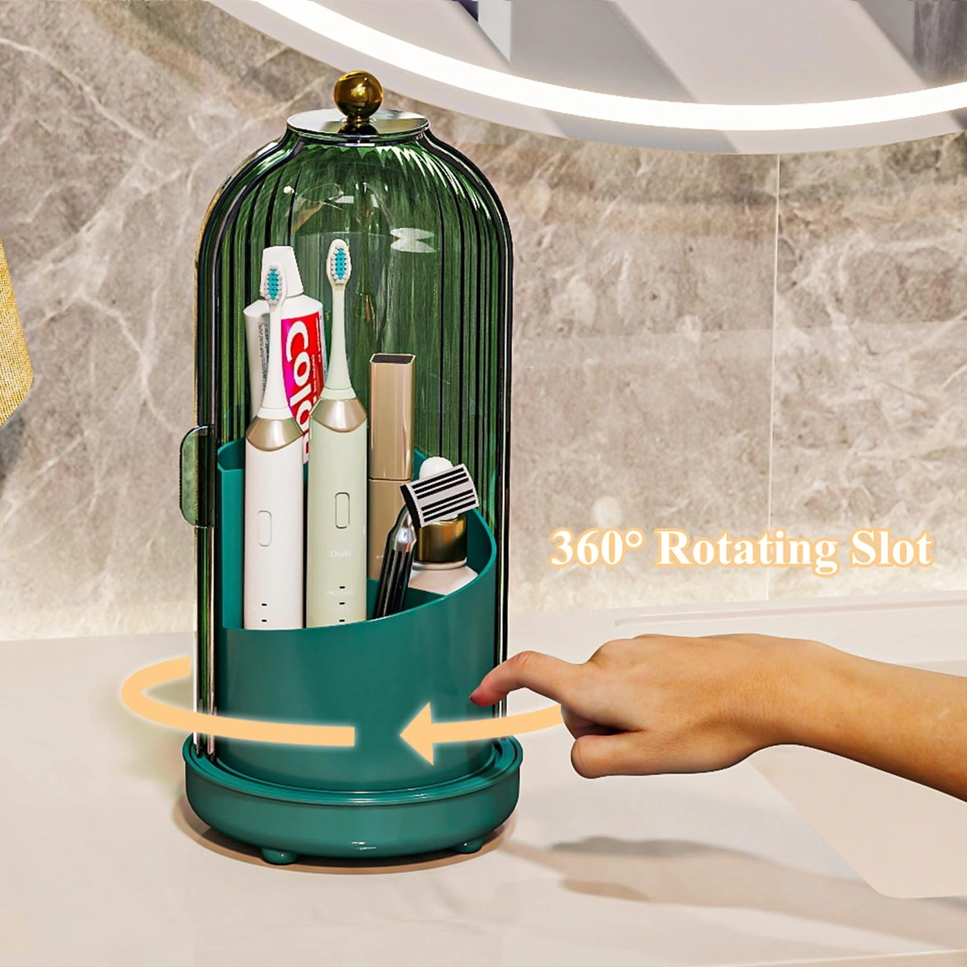 Dustproof Toothbrush Holder