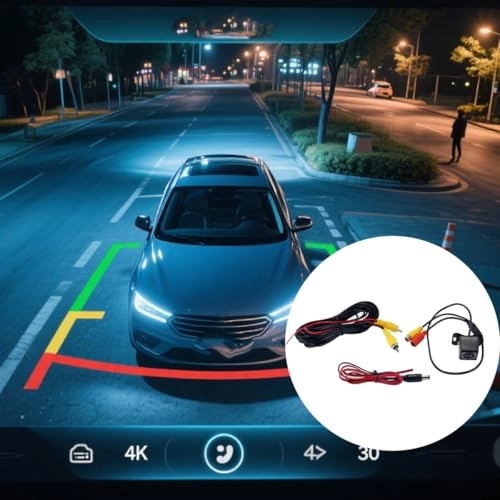 Rear View Camera - Night Vision Composite Video Interface 720 x 600