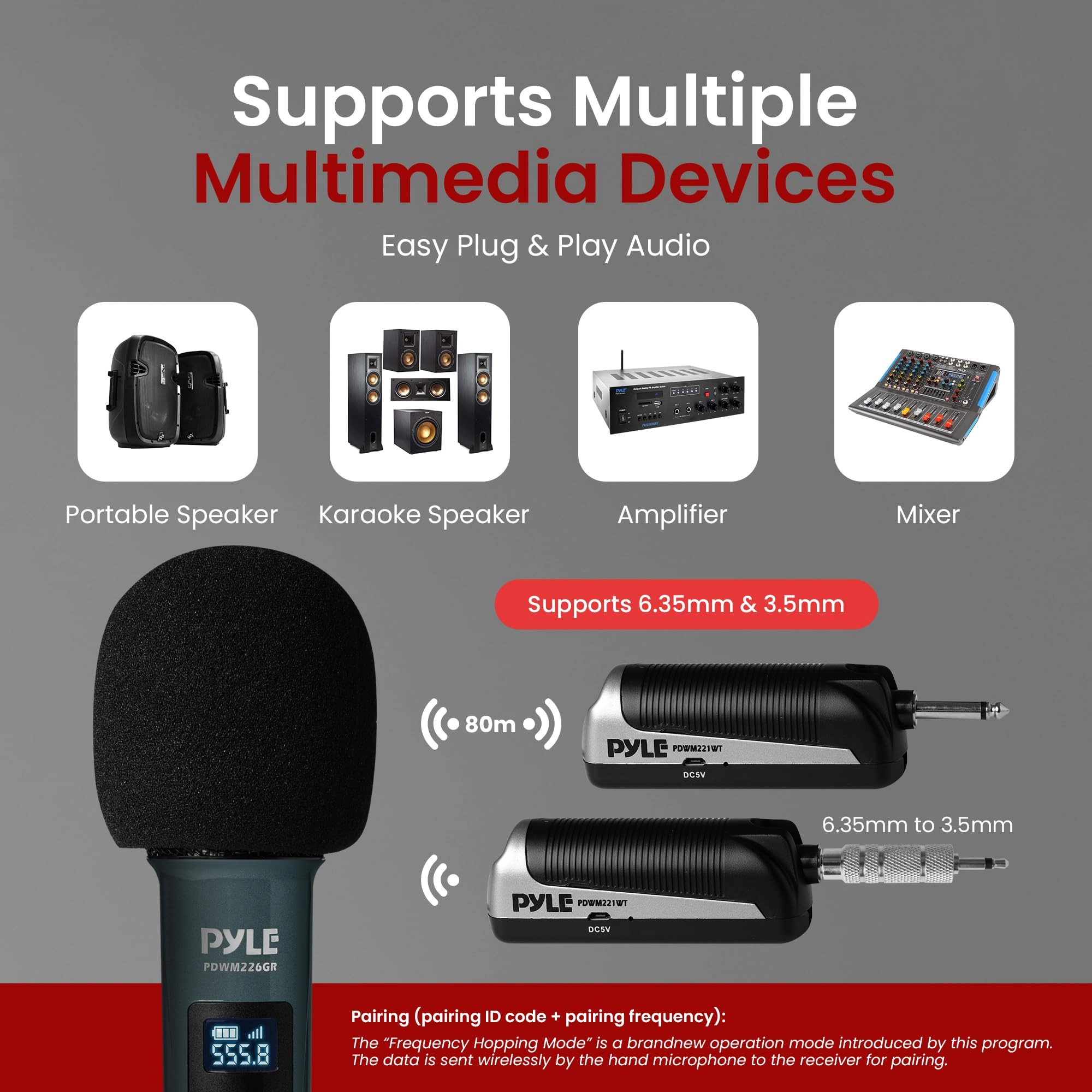 PDWM226GR - 4 UHF
