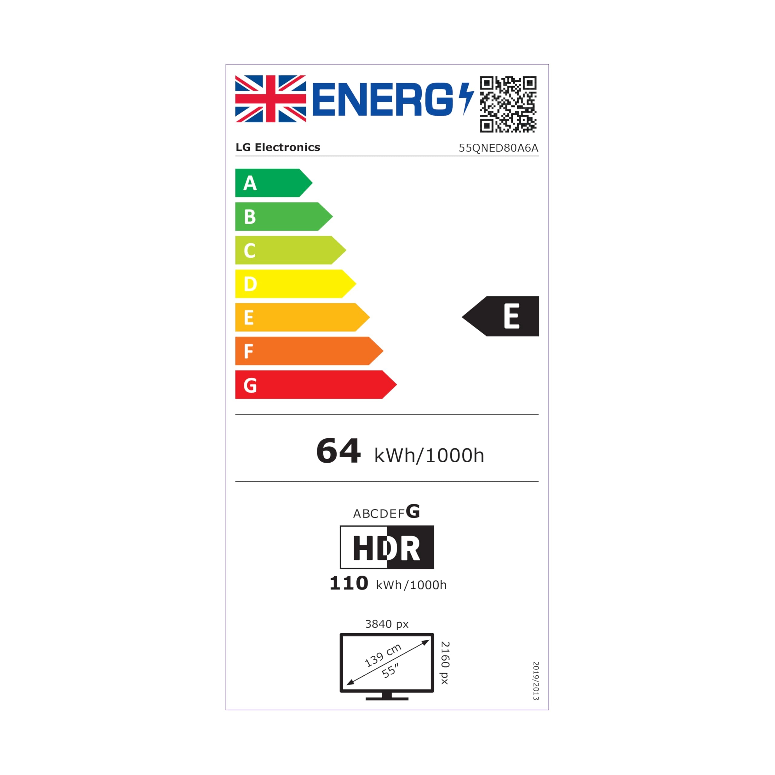 55QNED80A6A - 55 Inches