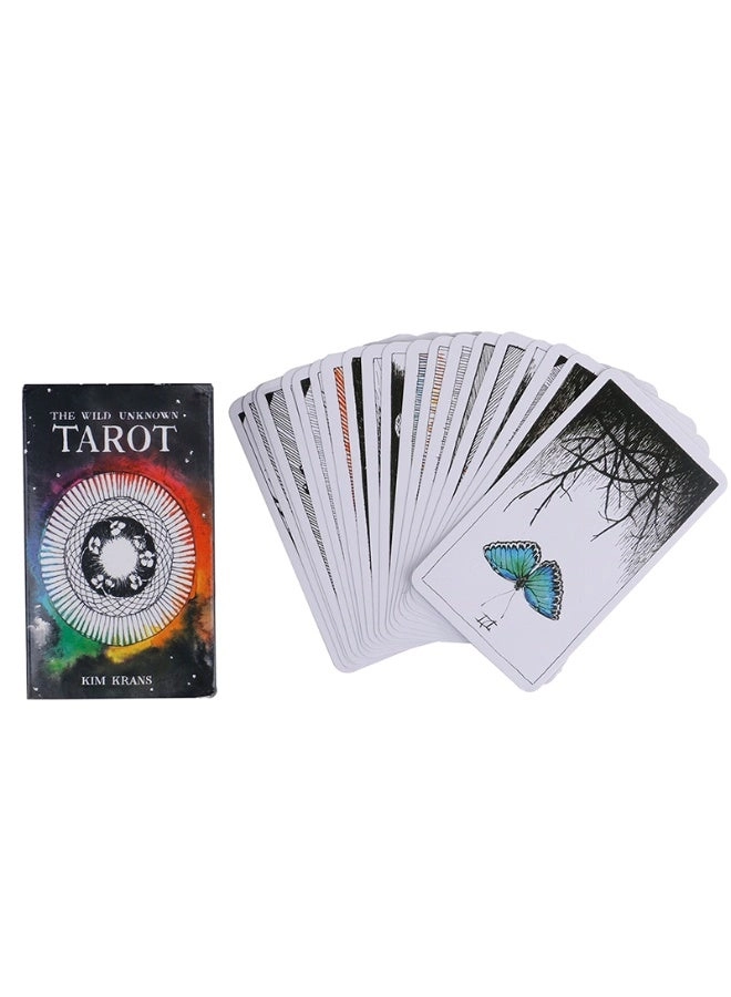 Wilderness Unexplored Tarot Deck - 78 full-color tarot cards