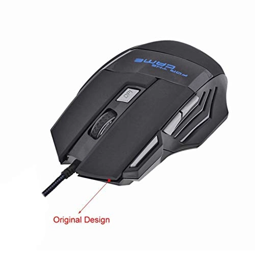 5500DPI LED Optical Gaming Mouse - Wired