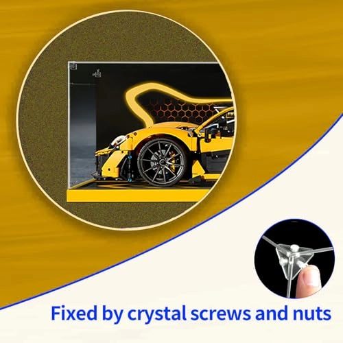 Display box for Lego 42172 McLaren P1 - 62 x 31 x 20 cm Acrylic