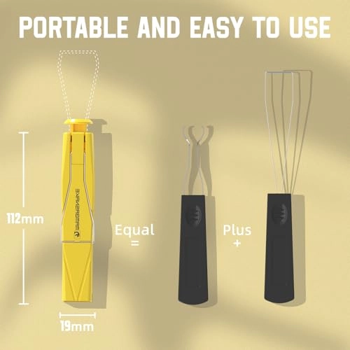 2-in-1 Keycap Switch Puller - 304 Stainless Steel Blue