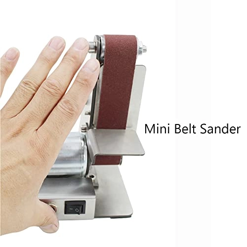 Mini Belt Sander - Polish Electric Grinder 10PCS Abrasive Belt