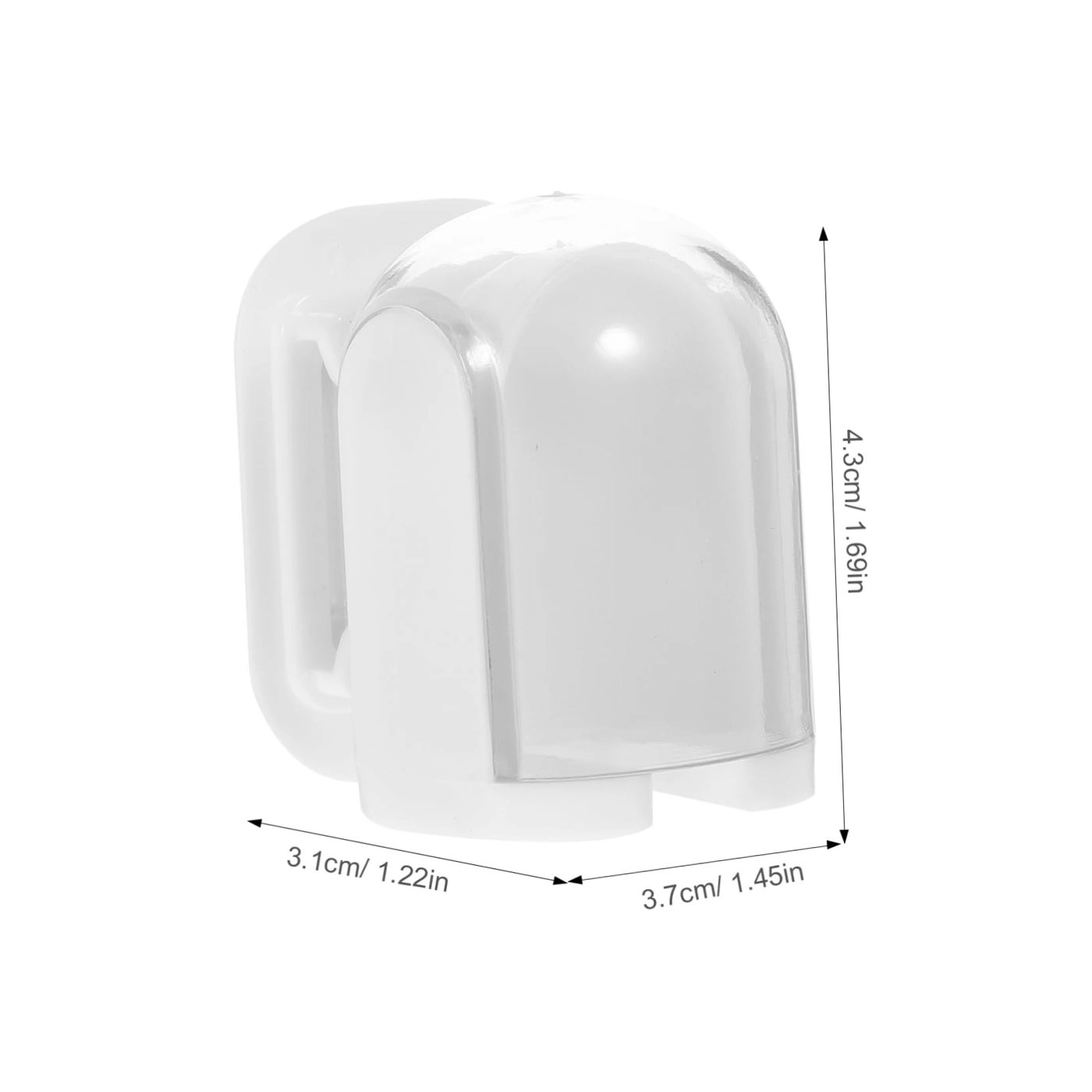 Toothbrush Holder - Adhesive Wall Mount Electric