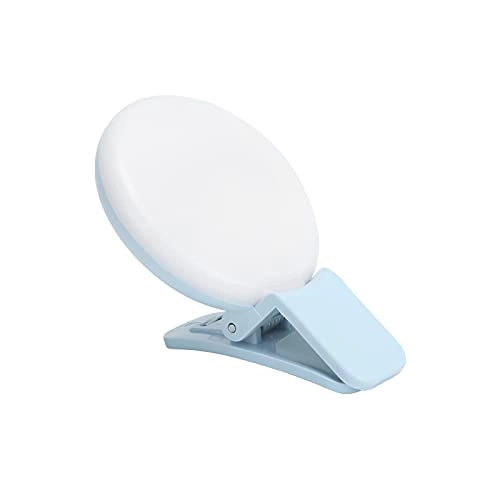 Selfie Phone Clip on Ring Light - USB Rechargeable Live Photo Fill Light