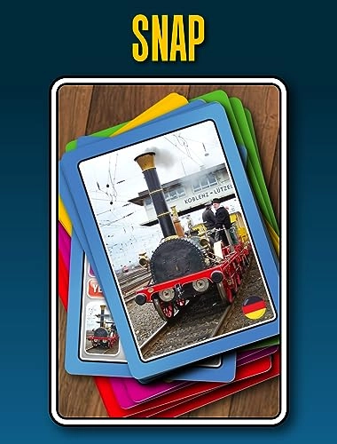 Trains - Card Game - 100 PICS 7 games in 1