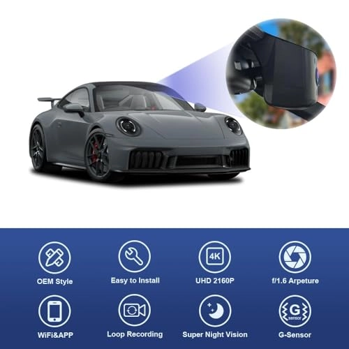 4K Dash Cam - 2160P/30fps