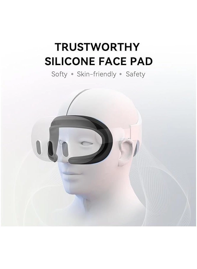 Silicone Cover set + VR Silicone Face Cover + VR Shell Cover + Touch Controller Grip Case