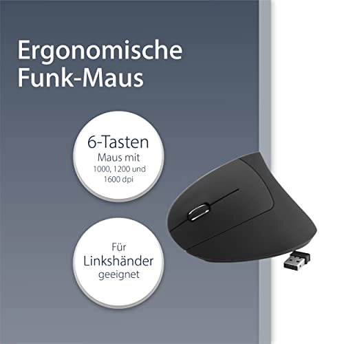 Ergonomic 6-button Mouse - USB