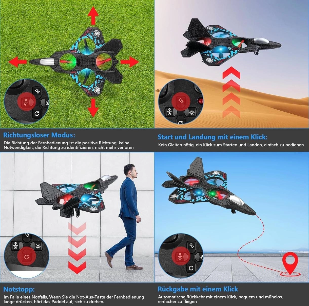 RC Plane - 2.4GHz Ready-to-Fly