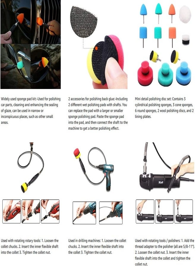 Buffing and Polishing Pad Kit