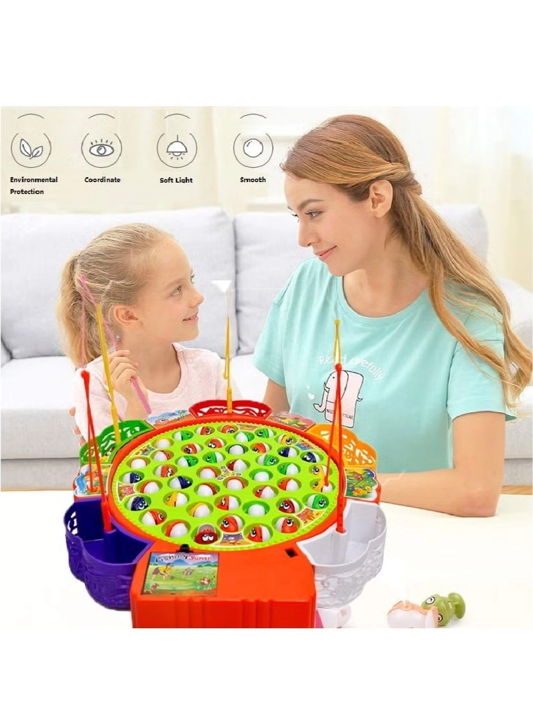 Catch & Spin - 3+ Years 45 pieces