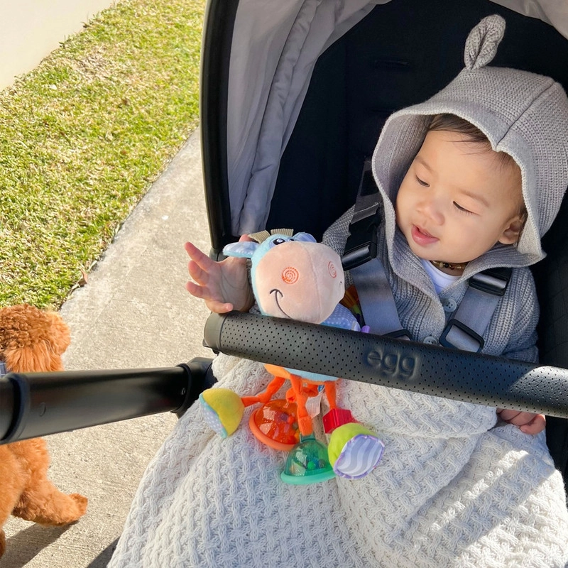 Clip Clop - 3 months & above Polyester, ABS, Cellophane, PETG, PP