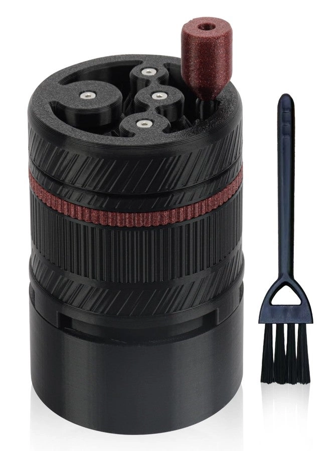 ShanSon WDT Espresso Tool - 54mm Black&Wine Red