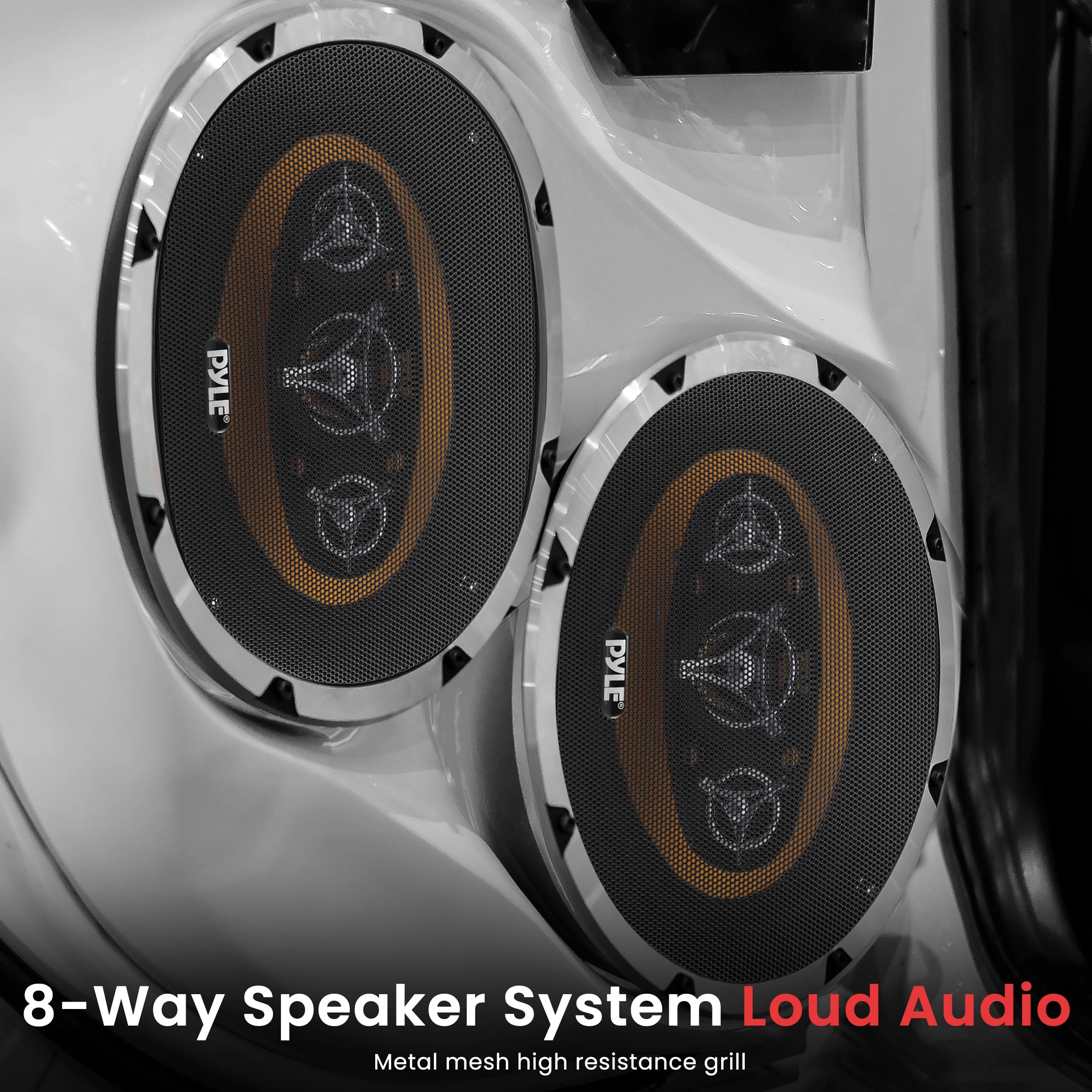 Eight Way Speaker System - 6 x 9 Inch
