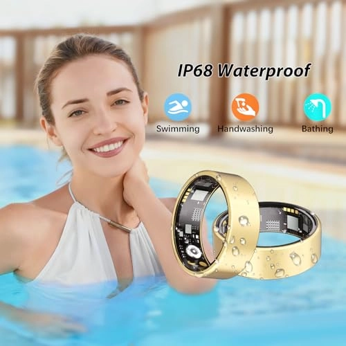 Smart Ring - Heart Rate Sleep Tracker IP68