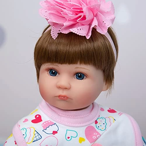 Reborn Baby Doll - 18 Inch 45cm Soft Vinyl Girl