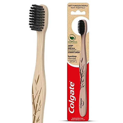 Total Whitening Charcoal Toothpaste Adult 100 ml + Bamboo Charcoal Black Soft Toothbrush