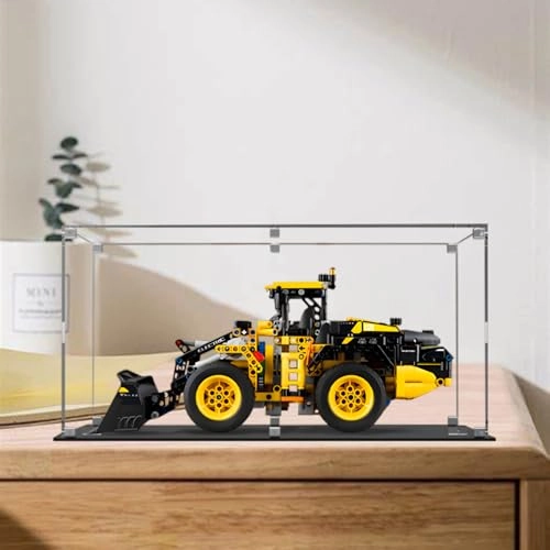 Acrylic Figures Display Box - 41x21x21cm Black Base