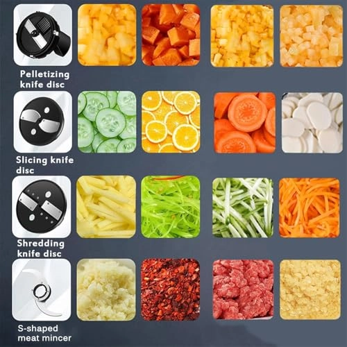 Commercial Vegetable Chopper - 5000ml Electric