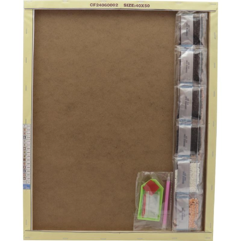 Lion - 24 Packs Crystal Beads + Tools + Pattern