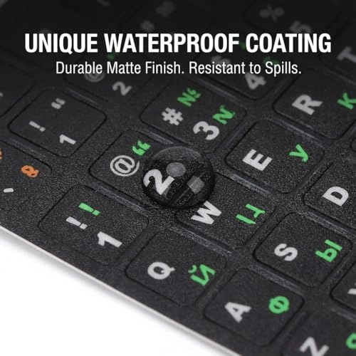 Russian Keyboard Sticker