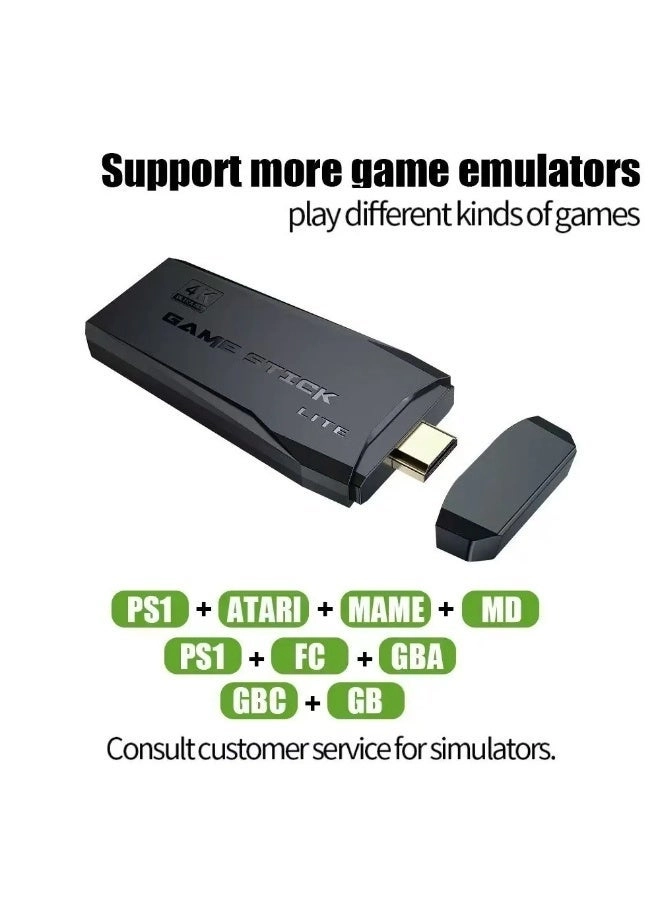 retro 4K game console - dual 2.4G wireless controllers 3500 games