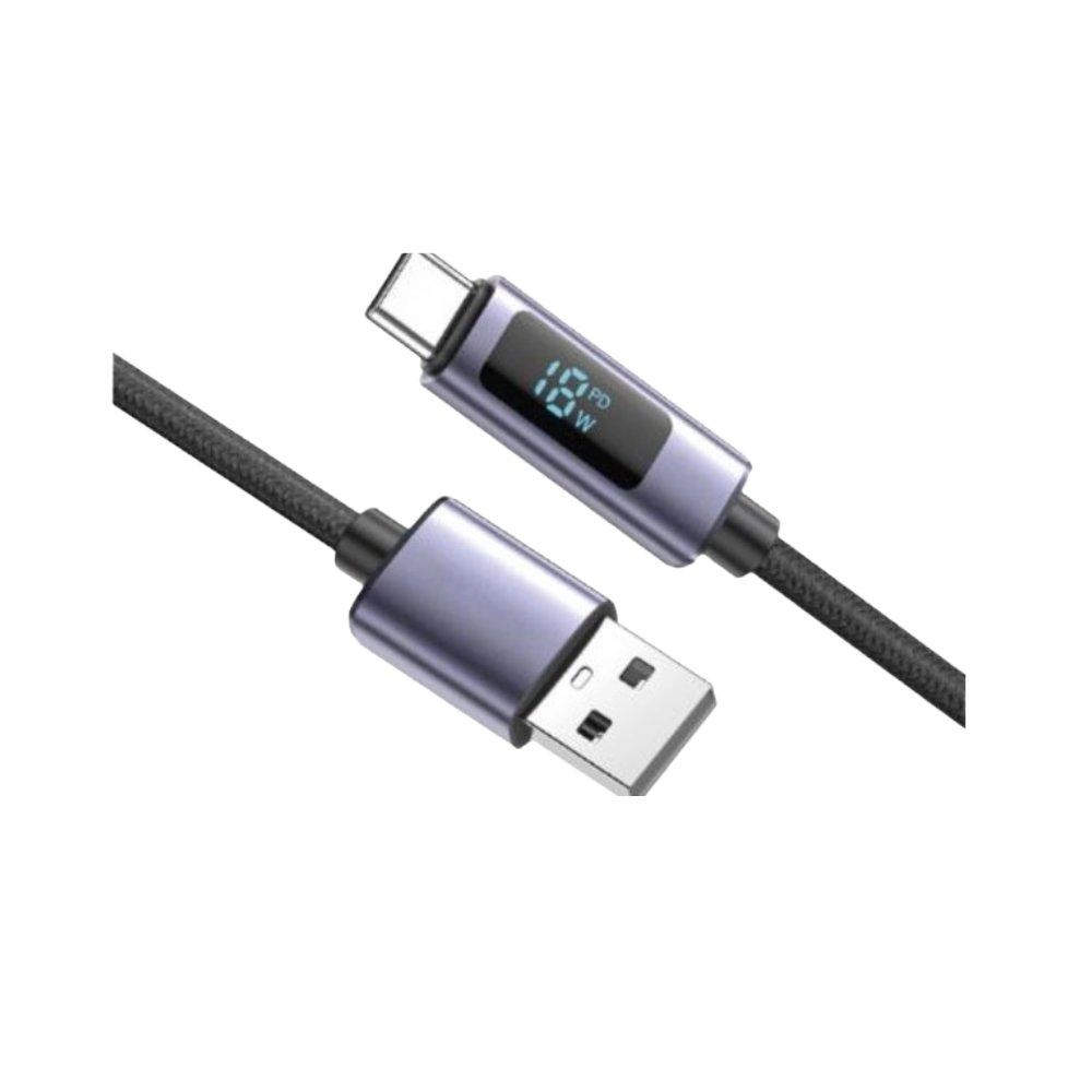 Solis Charge Cable 18W USB-A to USB-C Alluminium Alloy