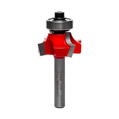 Quadra-Cut Radius Rounding Over Bit - 1/4" 4 Cutters