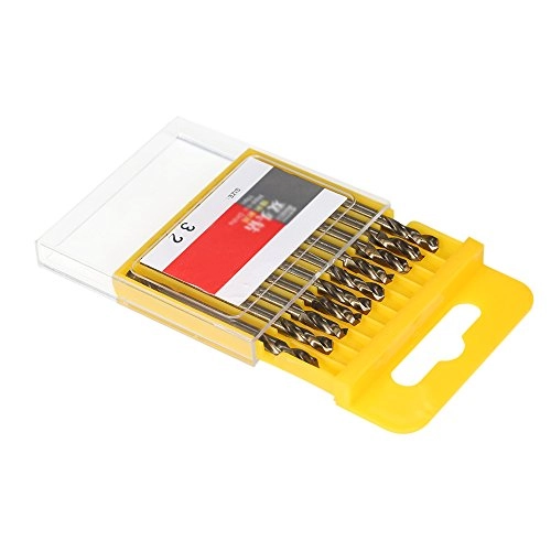 Drill Bits - 10pcs M35 HSS 1/8"