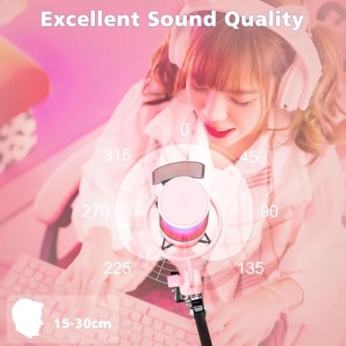 ME6S 3.5mm-Mini-Jack+USB Microphone