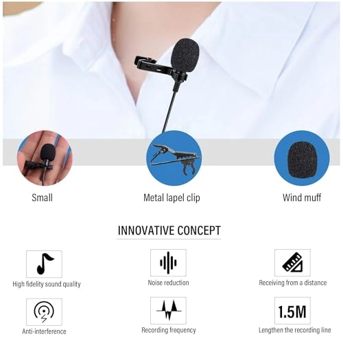 Professional Lavalier Lightning Microphone