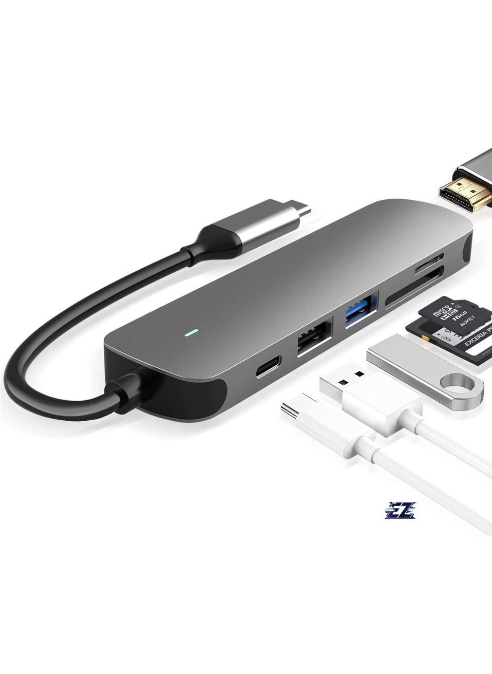 ELTRAZONE USB C Hub - Type-C MacBook Pro MacBook Air