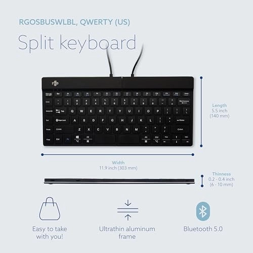 Split Break Keyboard - US Wireless