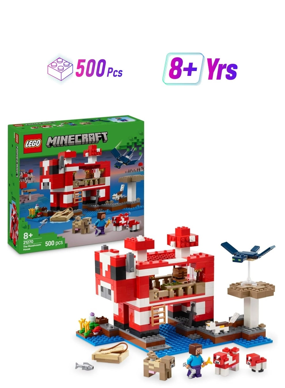 Minecraft The Mooshroom House (21270)