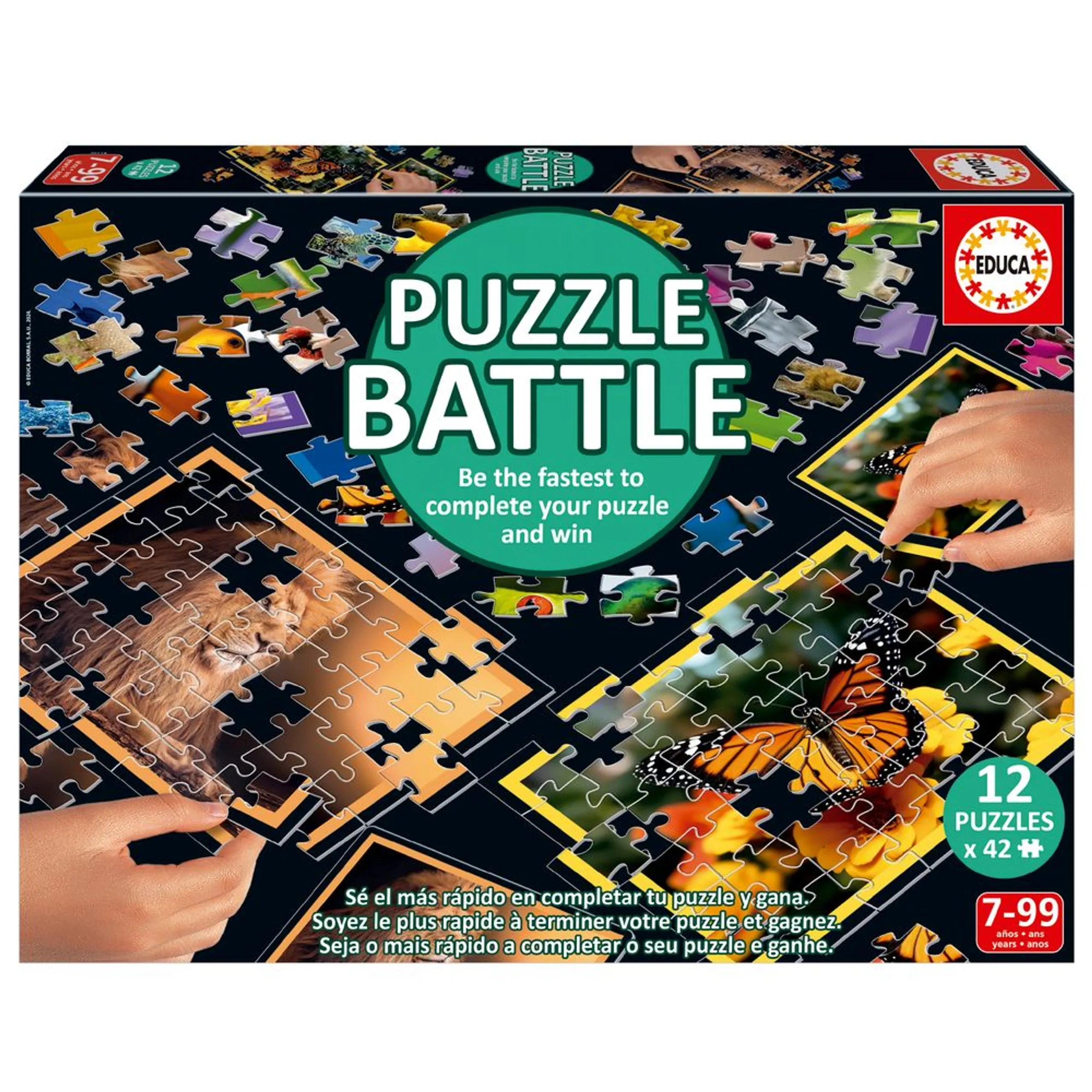 Educa Nature 12-in-1 Puzzle (RTT-20119) - 504 pcs Set