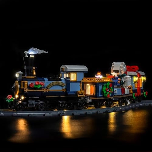 Light kit Compatible with 10361 Holiday Express Train - LED RC Version