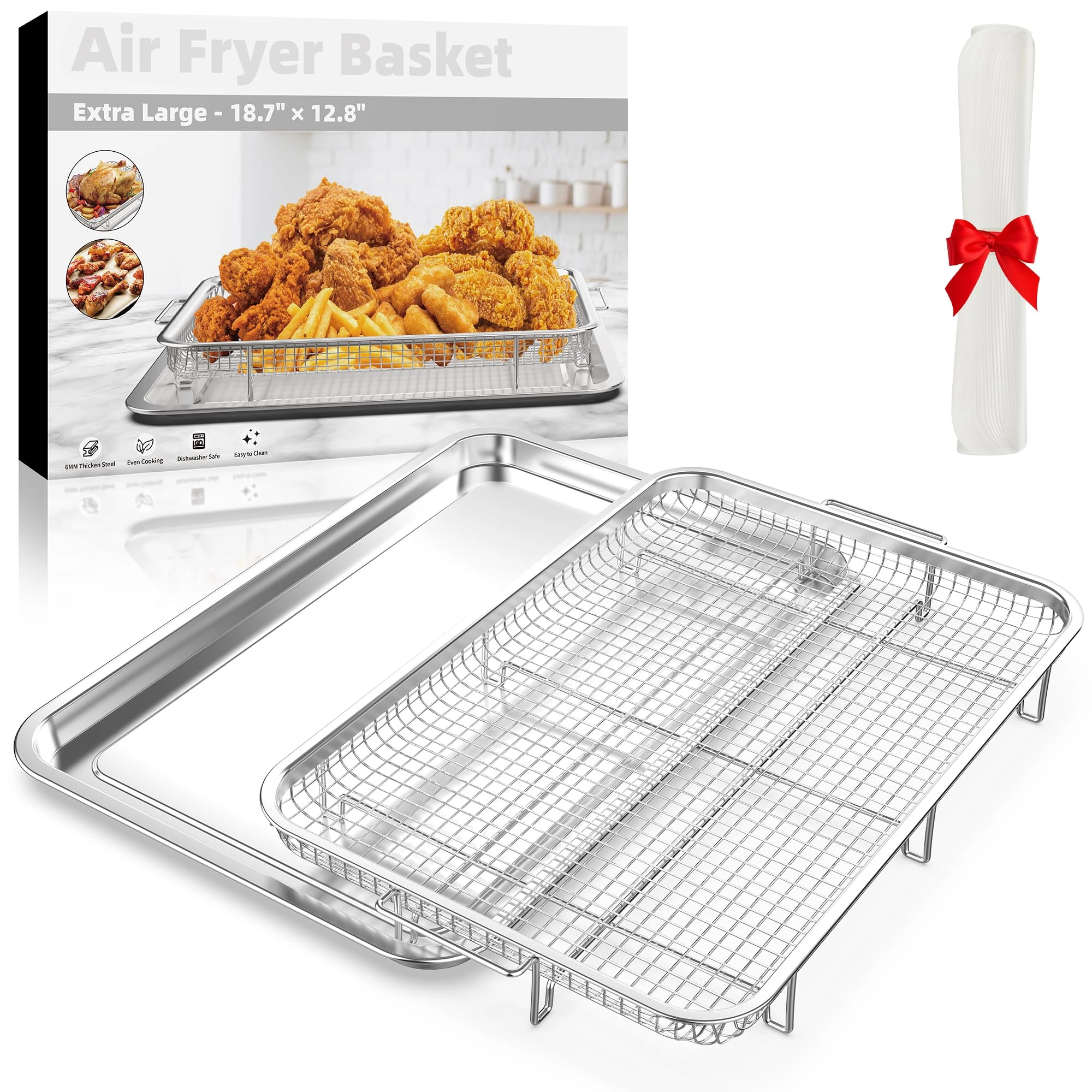 Air Fryer Basket - Stainless Steel 30 piece(s)