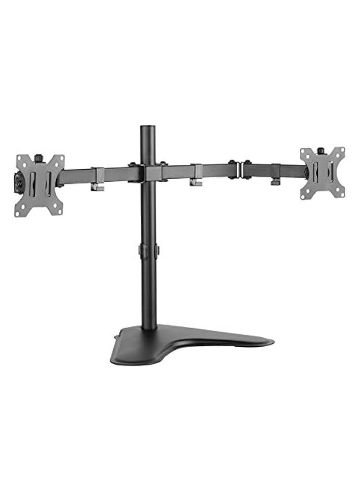 Dual LCD Monitor Desk Mount Stand - 2 27in