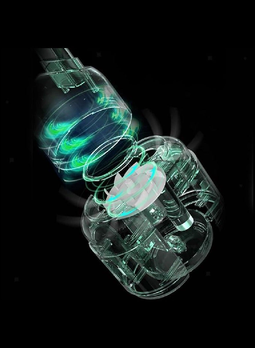 Handheld Vacuum - 120W 200 ml White/Gold