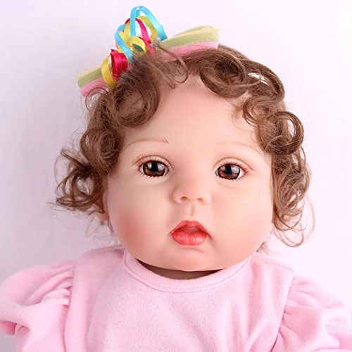 Reborn Baby Doll - 18 Inch 45cm Soft Vinyl Girl