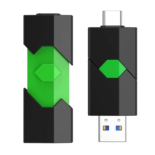 USB Flash Drive - USB 3.0 Type C + USB A 128GB Pack