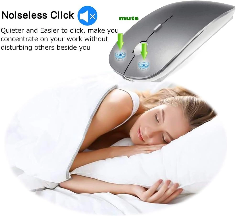 LED Rechargeable Mouse - Bluetooth