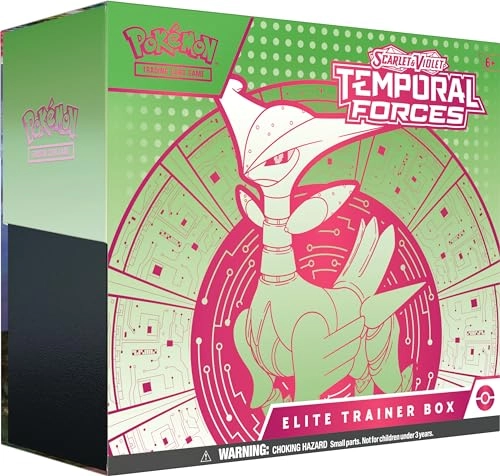 Scarlet and Violet: Temporal Forces: Elite Trainer Box: Iron Leaves