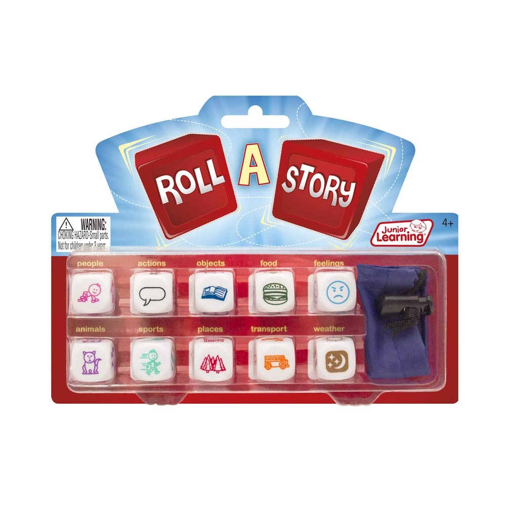 Junior Learning Roll a Story - 36 months - 15 years 10 pieces
