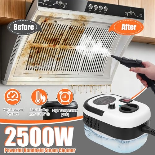 Handheld Steam Cleaner - 3.5 Bar 1.2L