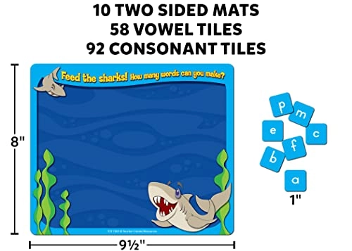 Word Shark: Short Vowels Game - Ages 6 & Up